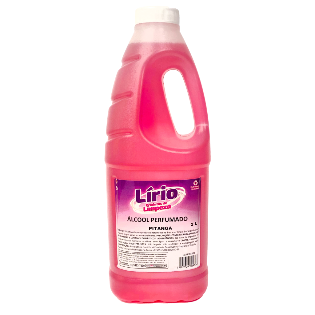 Álcool Limpador Lírio Limpeza