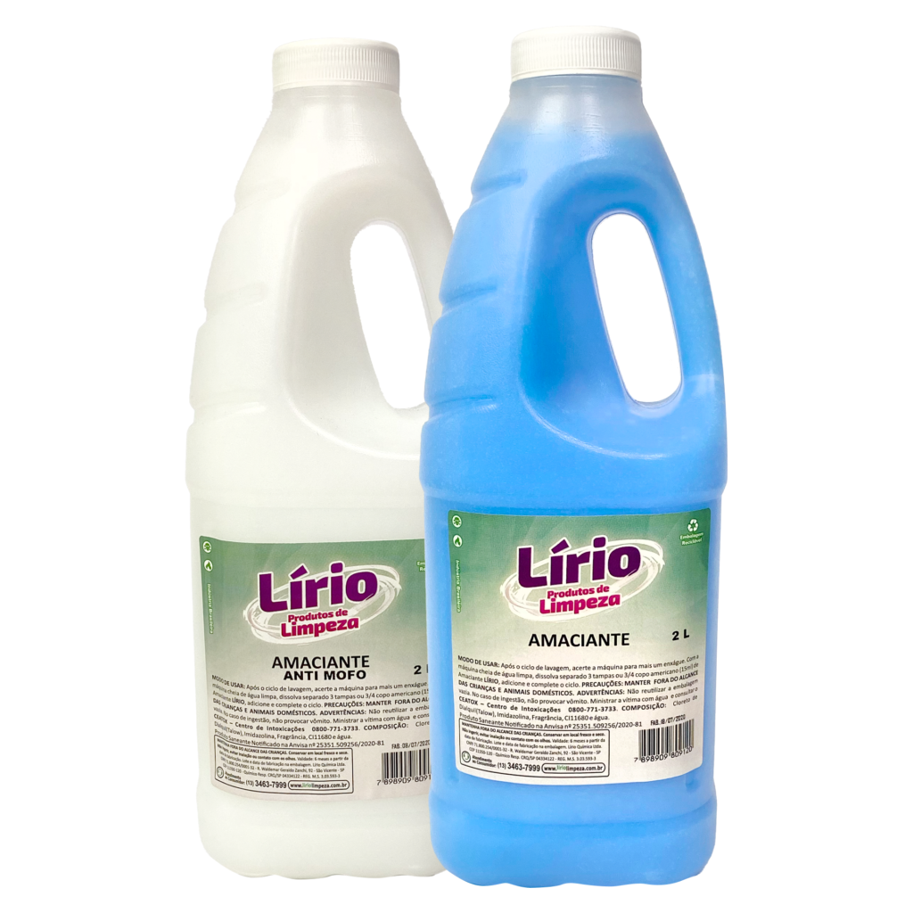 Amaciante de Roupa Lírio Limpeza