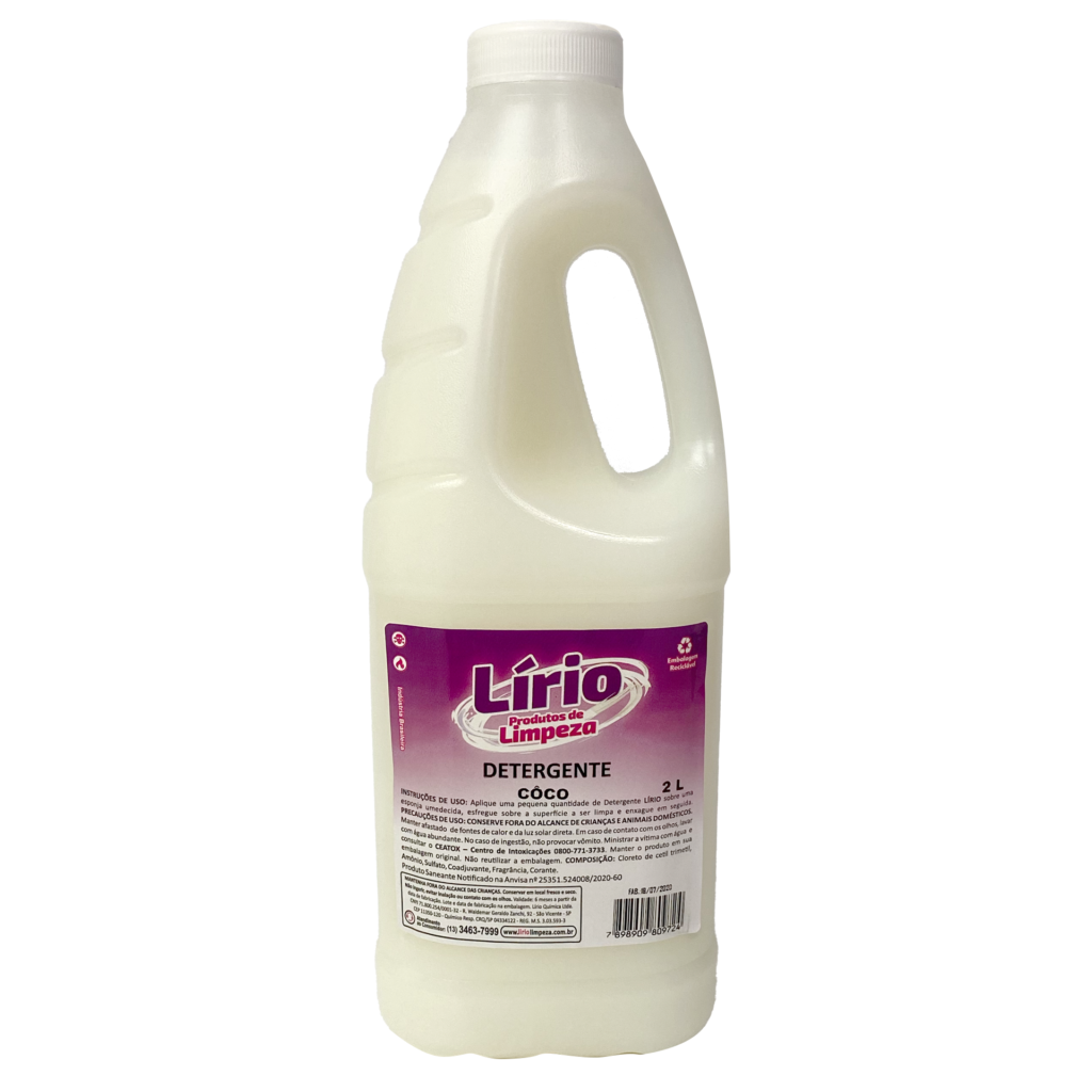 Detergente Lírio Limpeza